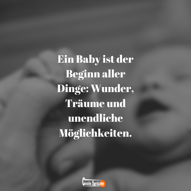 Sprüche zur Geburt