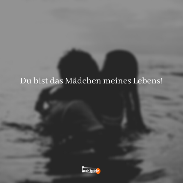 Liebes sprüche bist die du meines lebens Die 110